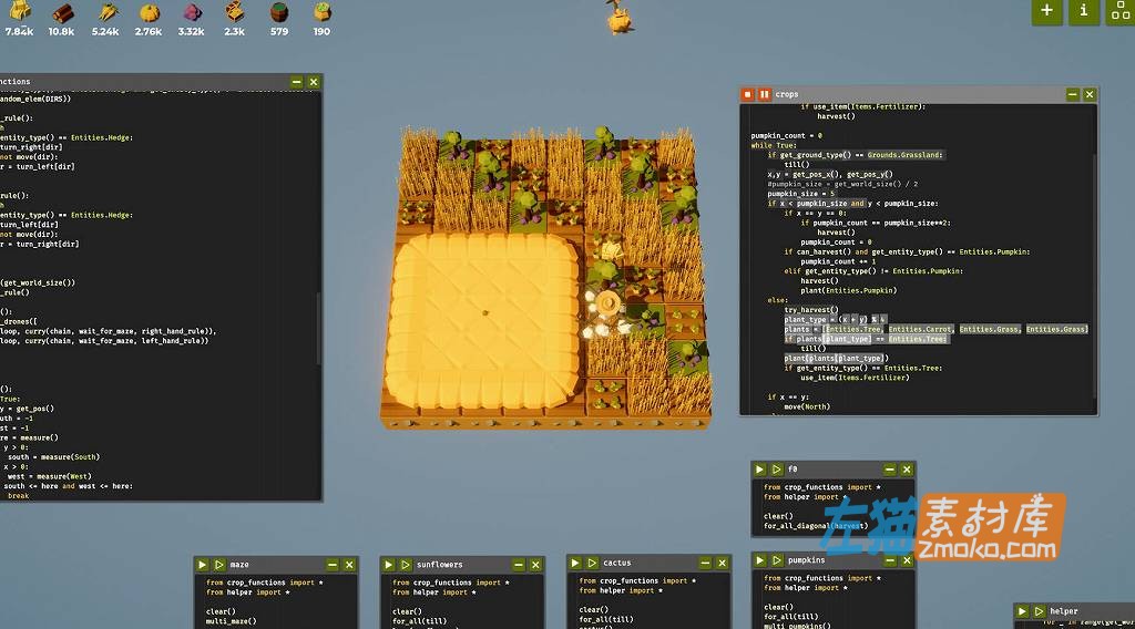 [PC游戏]《编程农场》(The Farmer Was Replaced)_编程模拟经营游戏_STEAM中文整合版V1.0