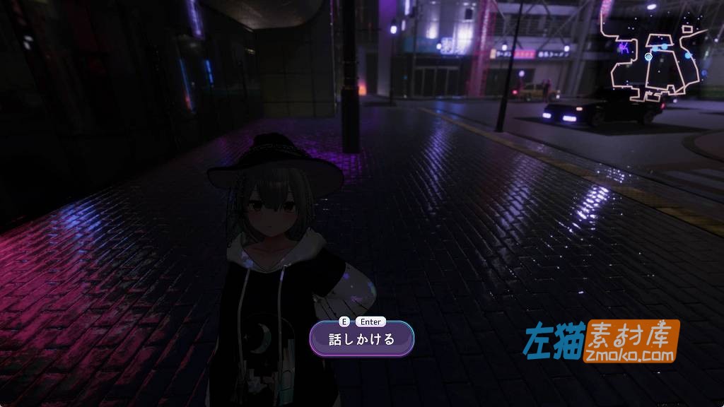 [PC游戏]《黑暗之城》(Yami-Yami City)_开放世界模拟RPG游戏_独立游戏_日文整合版V1.0.1