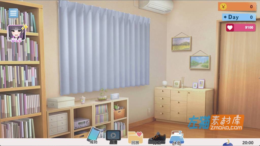 [PC游戏]《傻乎乎主播蔚来！》(No-good Streamer Mirai-chan)_ASMR+DLC模拟游戏_STEAM中文整合版